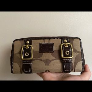 Coach Wallet in the Color Brown